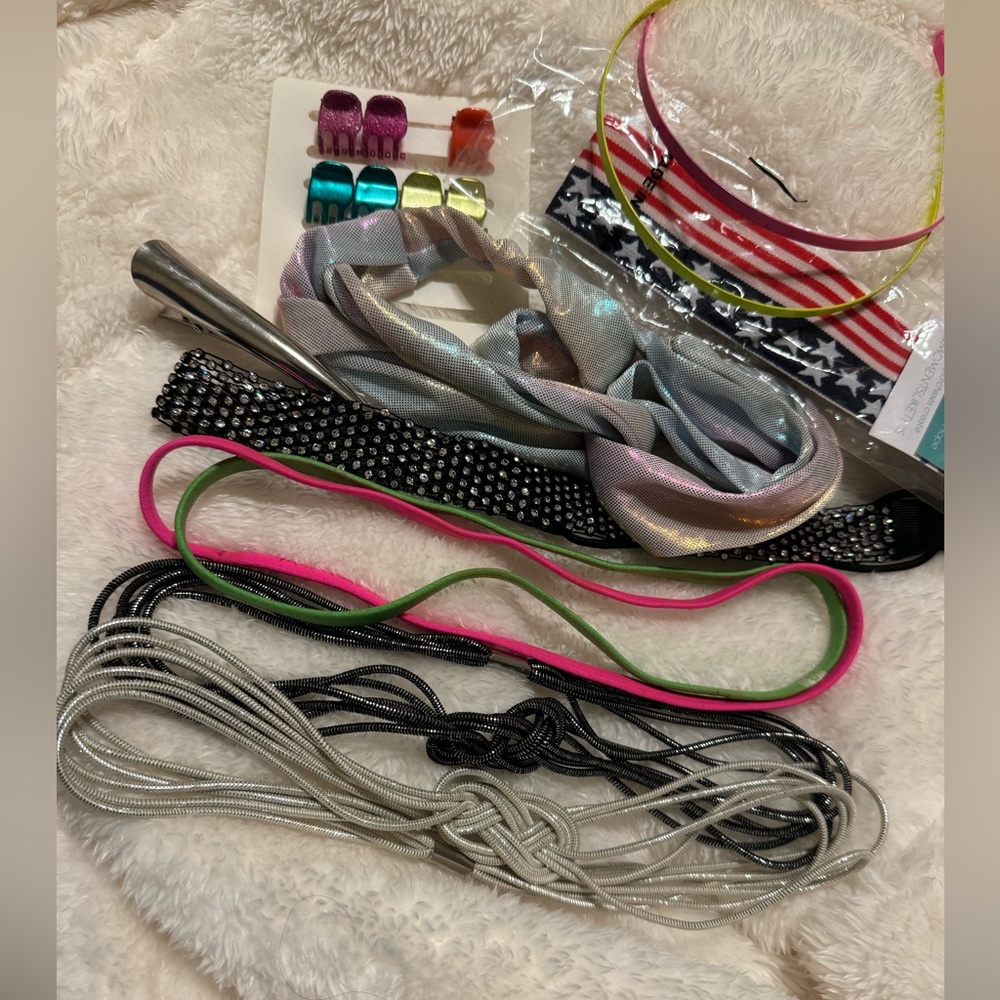 Miscellaneous headbands and clips